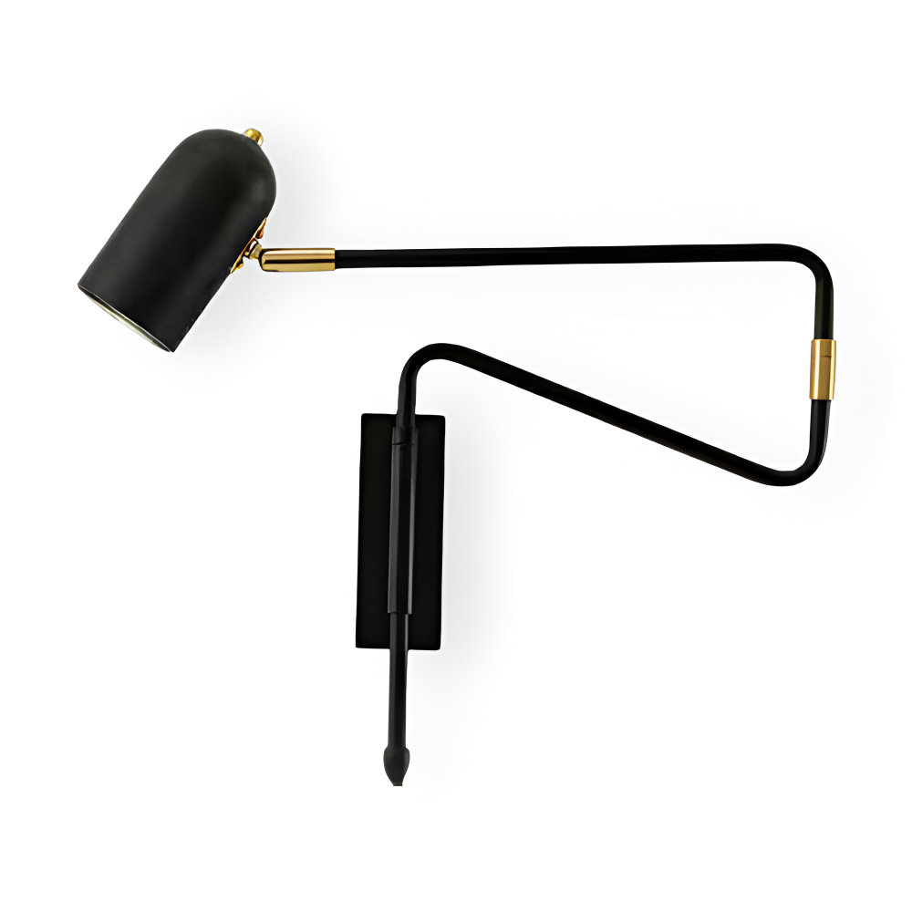 Moderne Verstellbare Schwenkarms Wandleuchte - Skandinavische Eisen Wandlampe