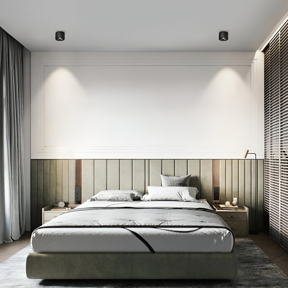 Moderne Zylindrische LED Downlight  - Deckenleuchte mit Einstellbarer Helligkeit