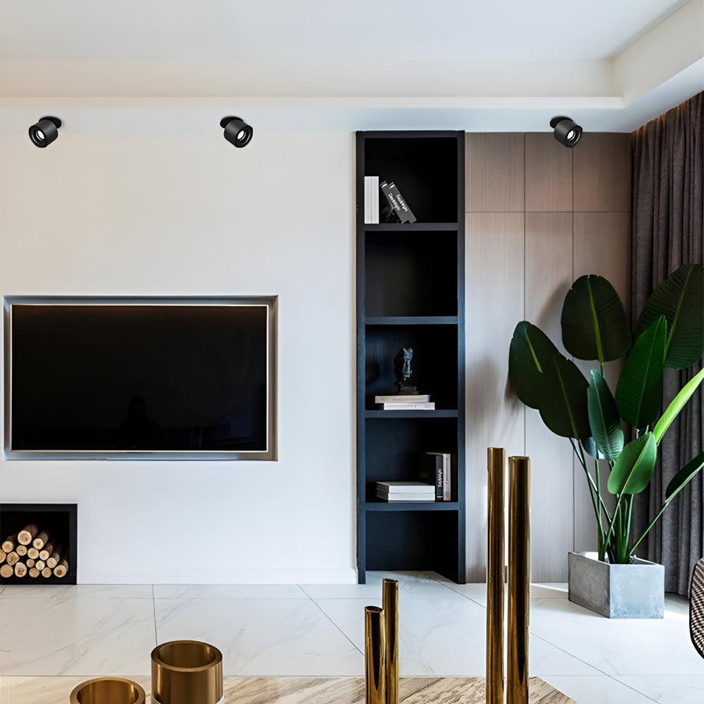 Moderne Zylindrische LED Downlight  - Deckenleuchte mit Einstellbarer Helligkeit