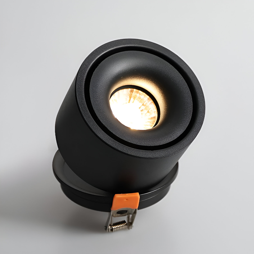 Moderne Zylindrische LED Downlight  - Deckenleuchte mit Einstellbarer Helligkeit