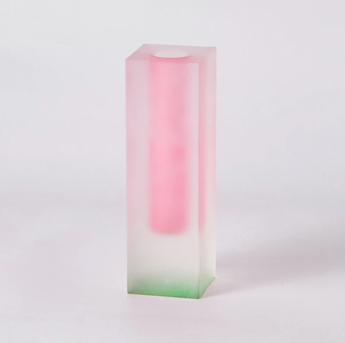 Moderne Prisma-Acrylvase - Regenbogenfarben Zylinder für Kreative Blumenarrangements 18