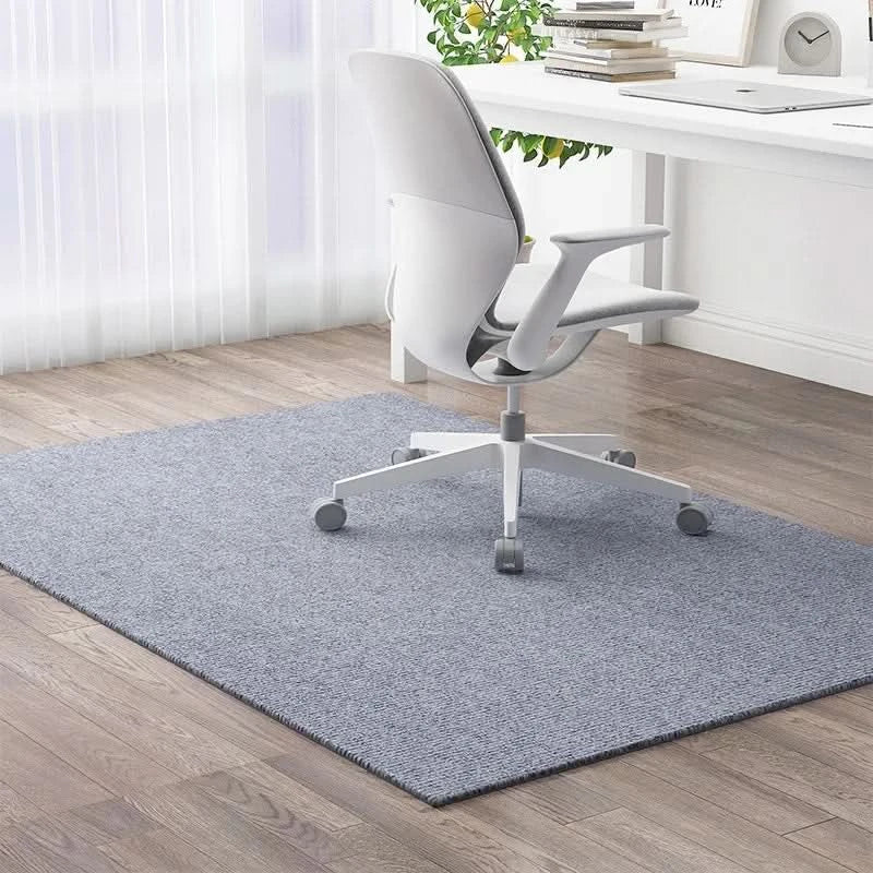 Moderne Schreibtischstuhlmatte - Strapazierfähiges Polyester für Büro & Home Office 1