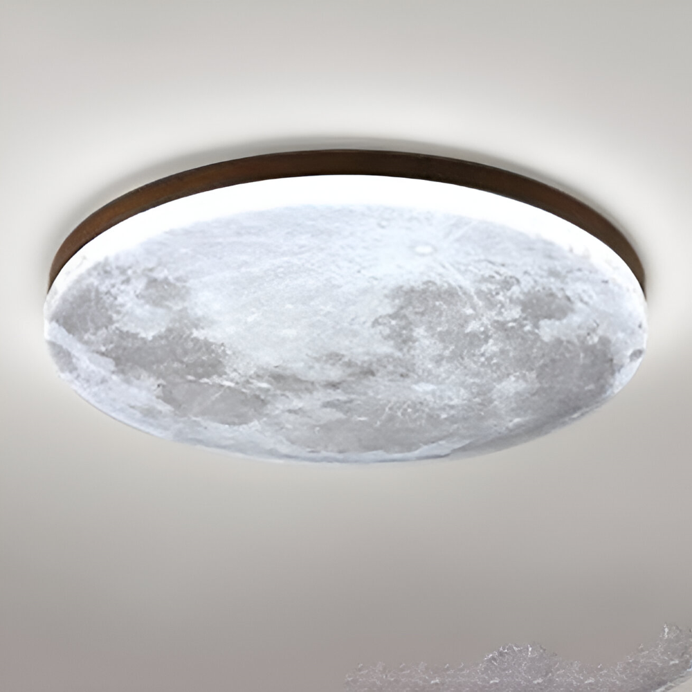 Mond Runde LED Deckenleuchte - PVC Flush Mount Deckenleuchte