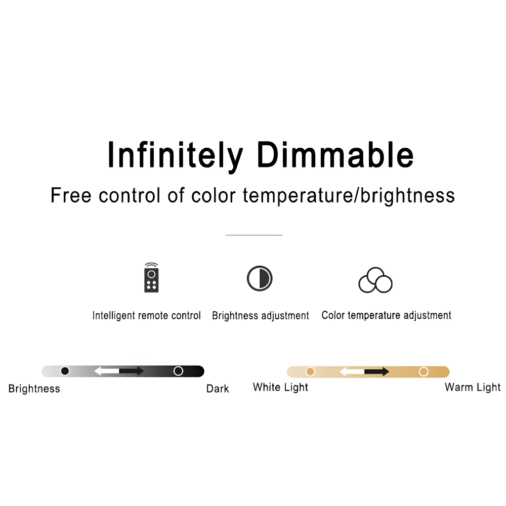 Mond Runde LED Deckenleuchte - PVC Flush Mount Deckenleuchte