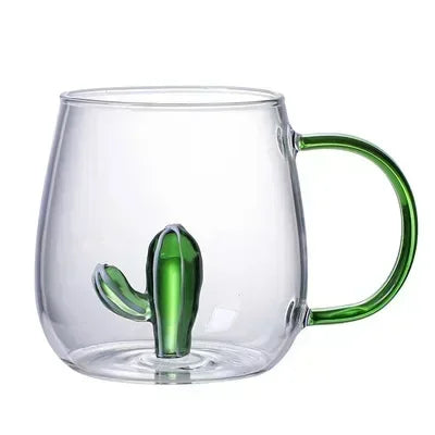 Niedliche Cartoon Tierform Tasse - Hochwertiges Borosilikatglas für Kaltgetränke, 1 Stück 16