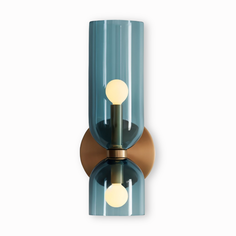 Nordic Updown Wandleuchte - Glas Wandleuchte - Flur Wandleuchte Design - Moderne Wandleuchten LED
