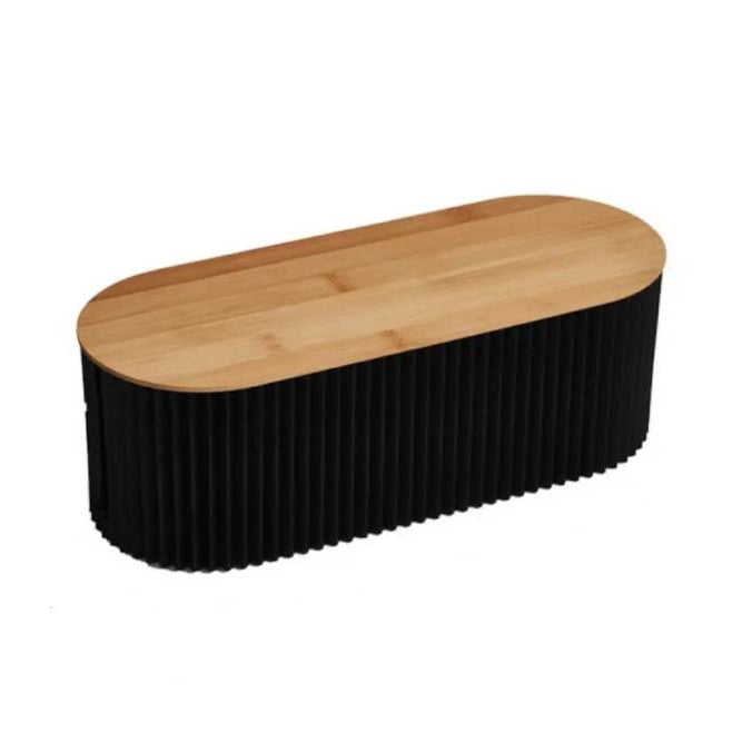 Nordischer Kabelorganizer 33x13x11 cm – Elegante Kunststoff-Holz-Kabelbox für Ordnung im Wohnbereich 9