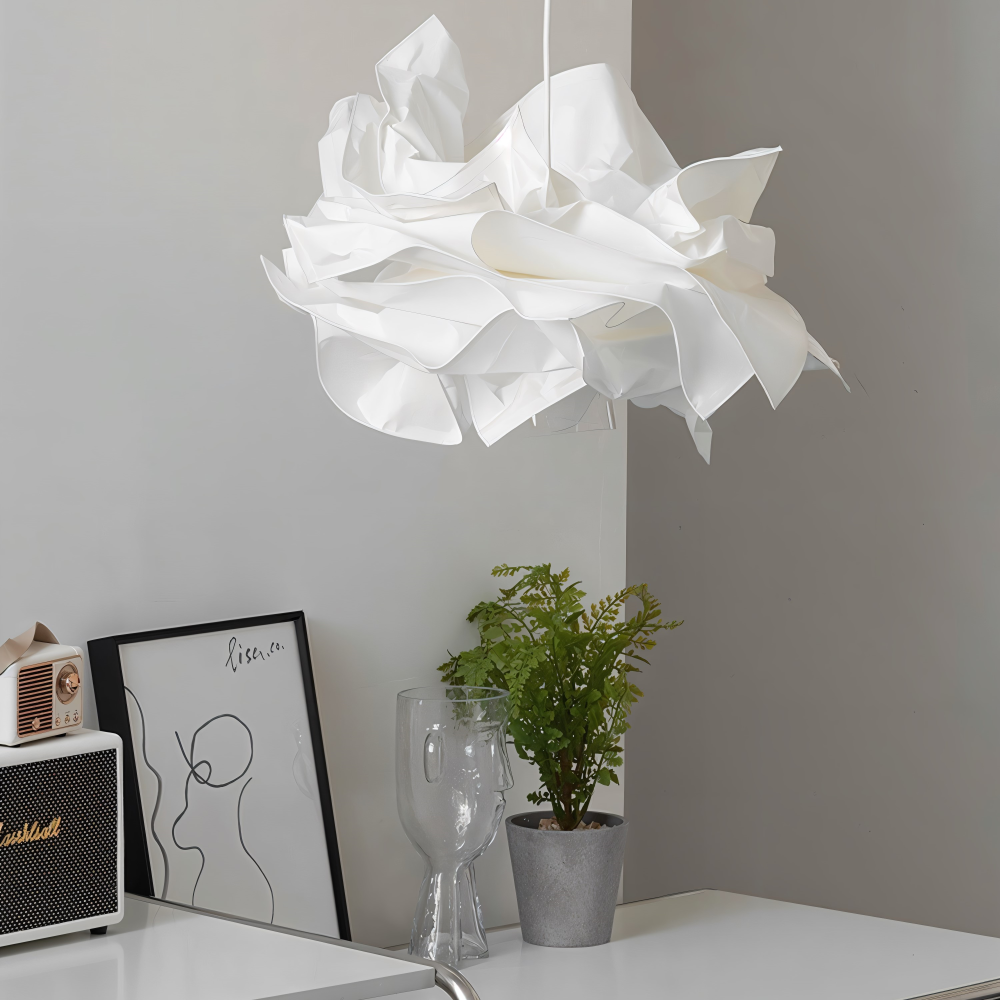 OriCloud Pendelleuchte - Klassische Anpassbare Weiße Papier DIY Hängelampe