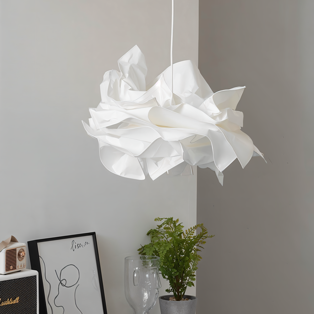 OriCloud Pendelleuchte - Klassische Anpassbare Weiße Papier DIY Hängelampe