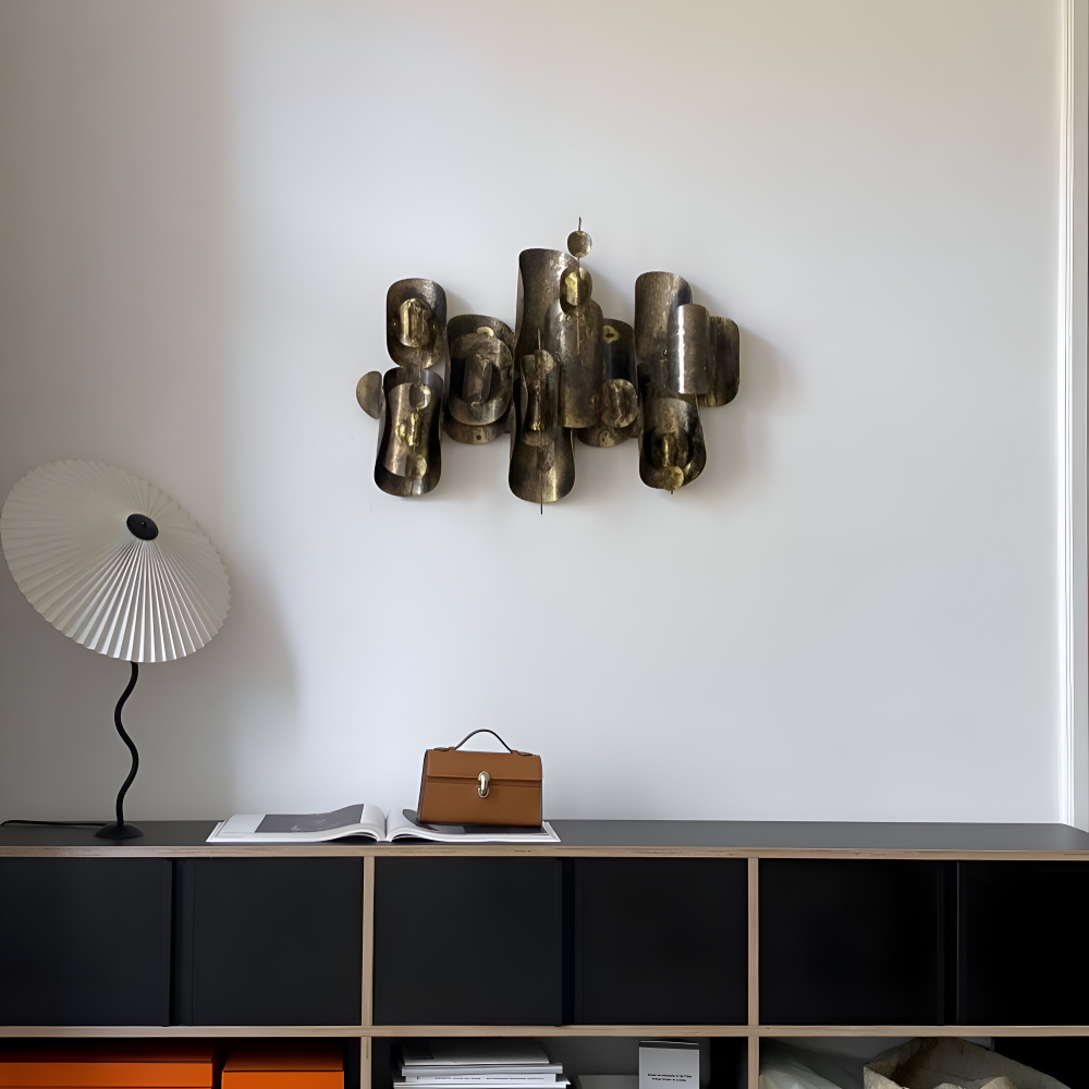 Ori Squiggle Lampe - Gefaltete Tischlampe- Origami LED Tischlampe