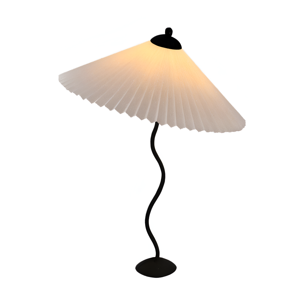 Ori Squiggle Lampe - Gefaltete Tischlampe- Origami LED Tischlampe