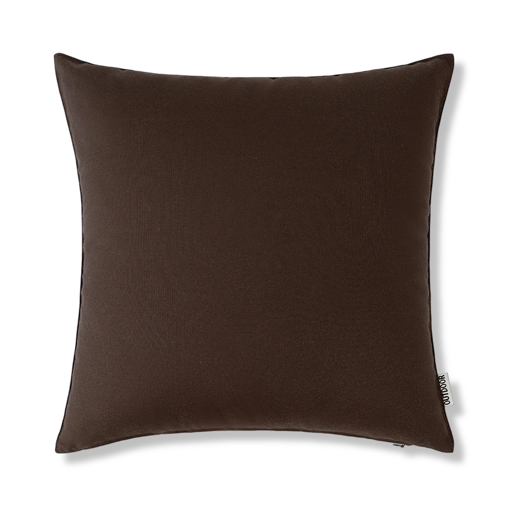 Outdoor Kissenhülle 45x45 cm Wetterfest – Rustikales Leinen-Optik Kissen Natur für Garten & Terrasse – Wasserabweisend