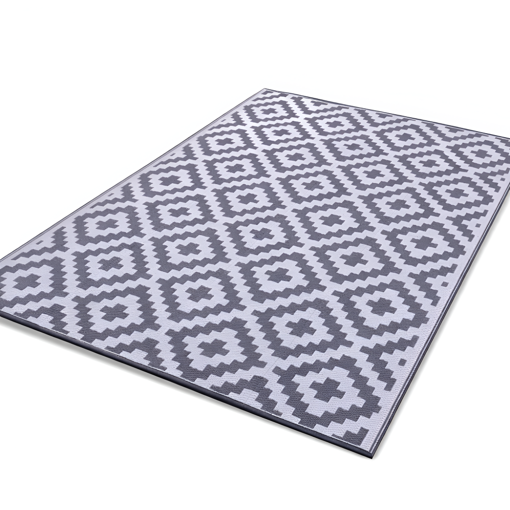 Outdoor Teppich Wendbar – UV-Beständig & Pflegeleicht – Hochwertiges Design für Terrasse, Balkon & Camping