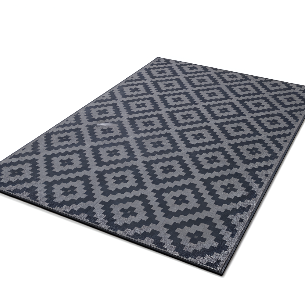 Outdoor Teppich Wendbar – UV-Beständig & Pflegeleicht – Hochwertiges Design für Terrasse, Balkon & Camping