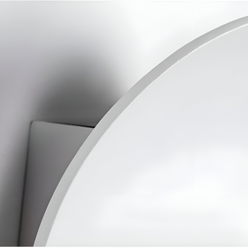 Oval Modern Wandleuchte - Recessed Aluminium Wandlampe - Minimalistisches Wandlampen Design - Wandleuchten LED Indoor