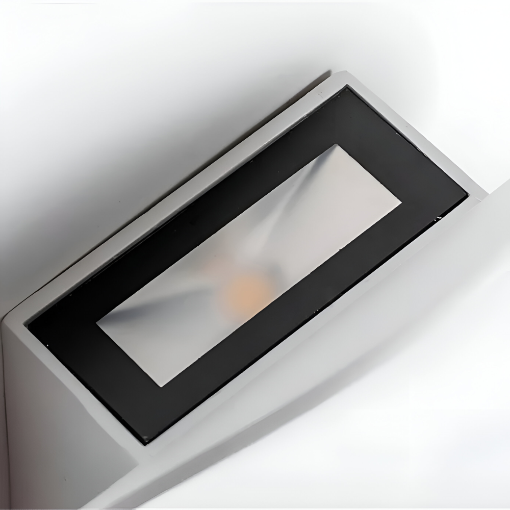 Oval Modern Wandleuchte - Recessed Aluminium Wandlampe - Minimalistisches Wandlampen Design - Wandleuchten LED Indoor