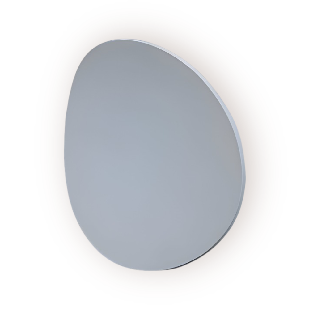 Oval Modern Wandleuchte - Recessed Aluminium Wandlampe - Minimalistisches Wandlampen Design - Wandleuchten LED Indoor