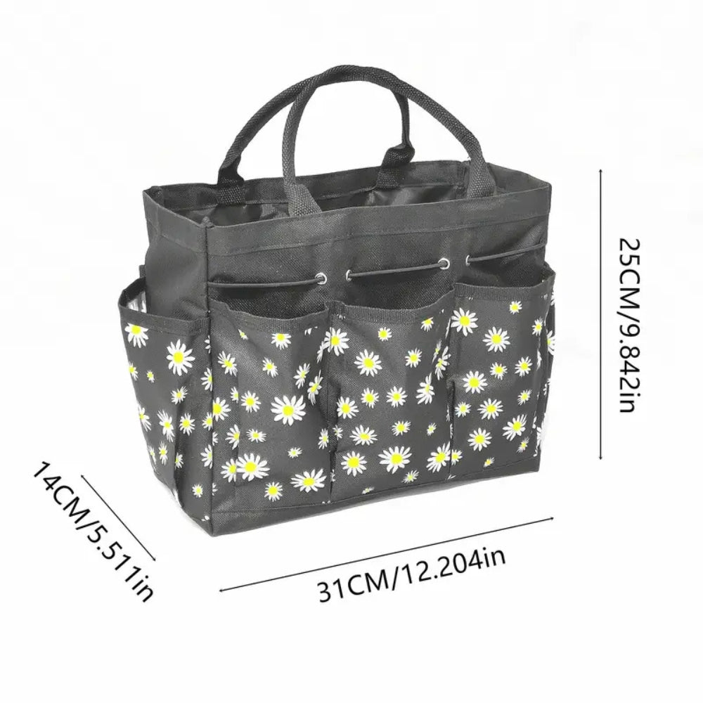 Gartentasche mit Taschen – Praktische Werkzeugtasche für Garten, Camping, Picknick & Outdoor