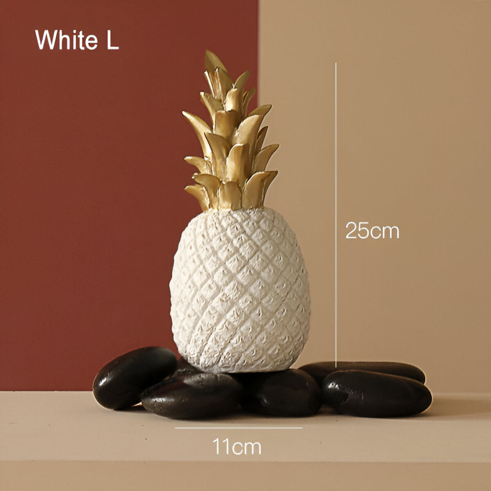 PineArt Decoration - Ananas Ornament aus Harz - Nordisch Kreativ Obstdekoration
