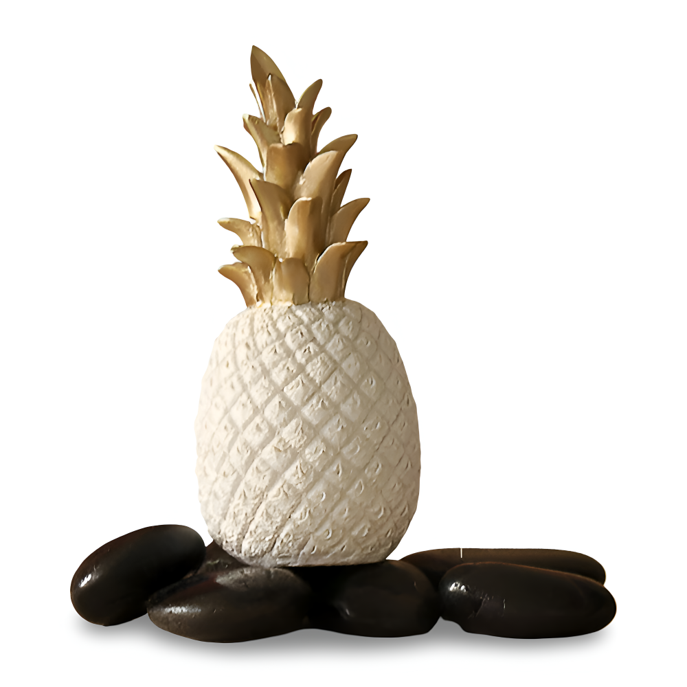 PineArt Decoration - Ananas Ornament aus Harz - Nordisch Kreativ Obstdekoration