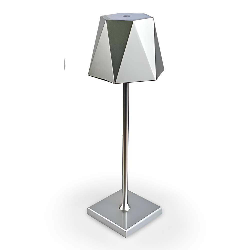 PolyLamp - Tragbare Sechseck LED Tischlampe - Wasserdicht und Wiederaufladbar