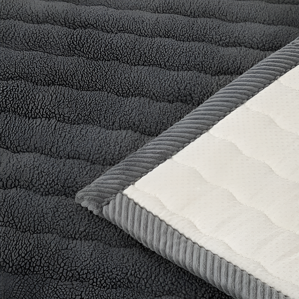 PolyesPlush - Weicher, Rutschfester und Haustierfreundlicher Sofa Cover
