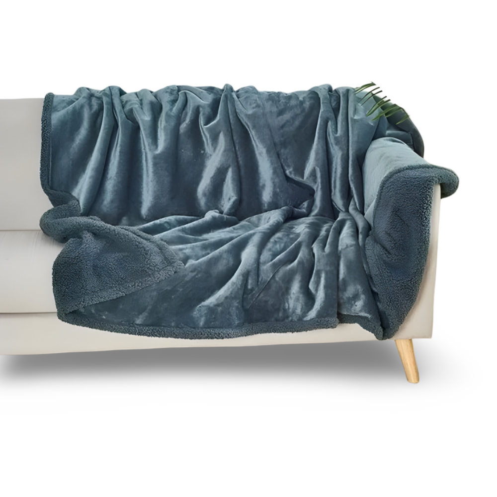 Polyesterplüsch Mikrofaser Plaid - Wasserdichte Kuscheldecke für ultimativen Komfort