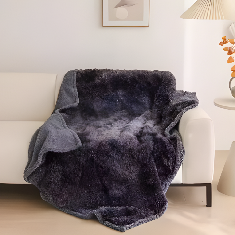 Polyesterplüsch Mikrofaser Plaid - Wasserdichte Kuscheldecke für ultimativen Komfort