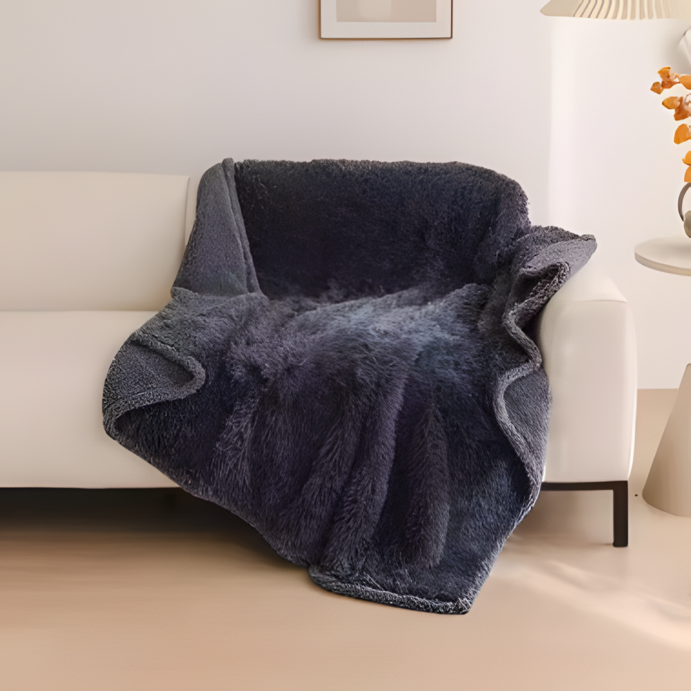 Polyesterplüsch Mikrofaser Plaid - Wasserdichte Kuscheldecke für ultimativen Komfort