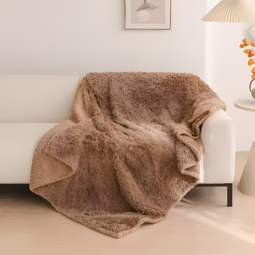 Polyesterplüsch Mikrofaser Plaid - Wasserdichte Kuscheldecke für ultimativen Komfort