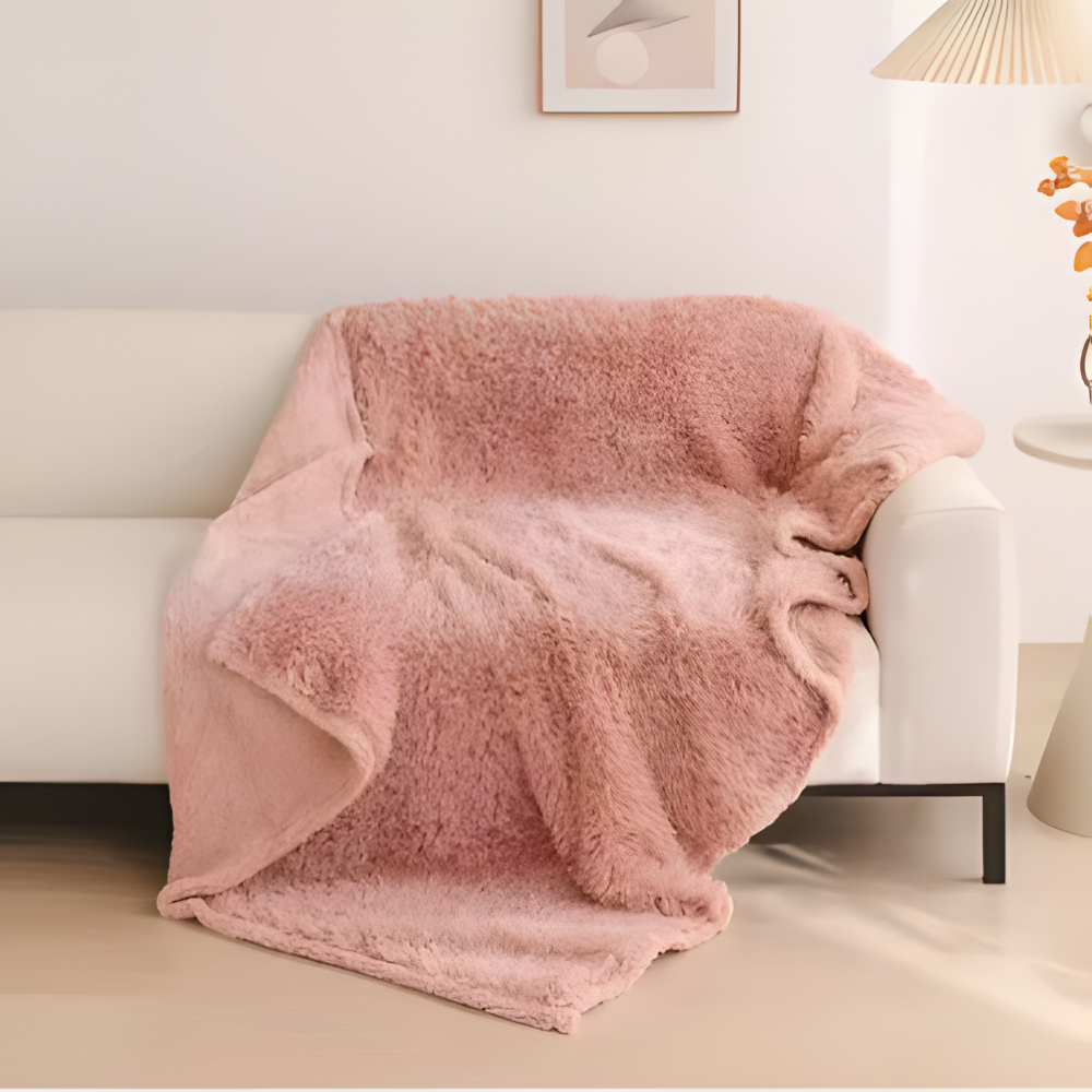 Polyesterplüsch Mikrofaser Plaid - Wasserdichte Kuscheldecke für ultimativen Komfort