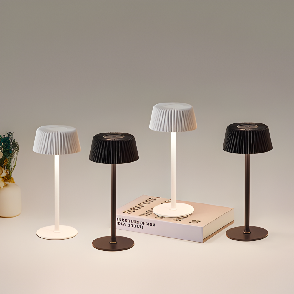 Tragbare Wiederaufladbare Touch-Control LED Tischlampe - Drahtlose Ambientebeleuchtungslösung
