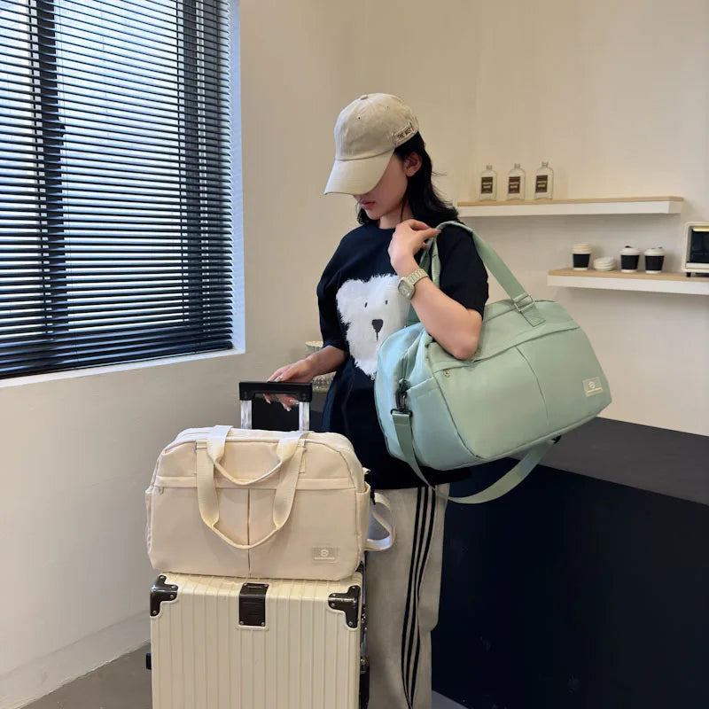 Praktische Ausziehbare Reisetasche - Große Weekender Damen für Organisierte Aufbewahrung 4