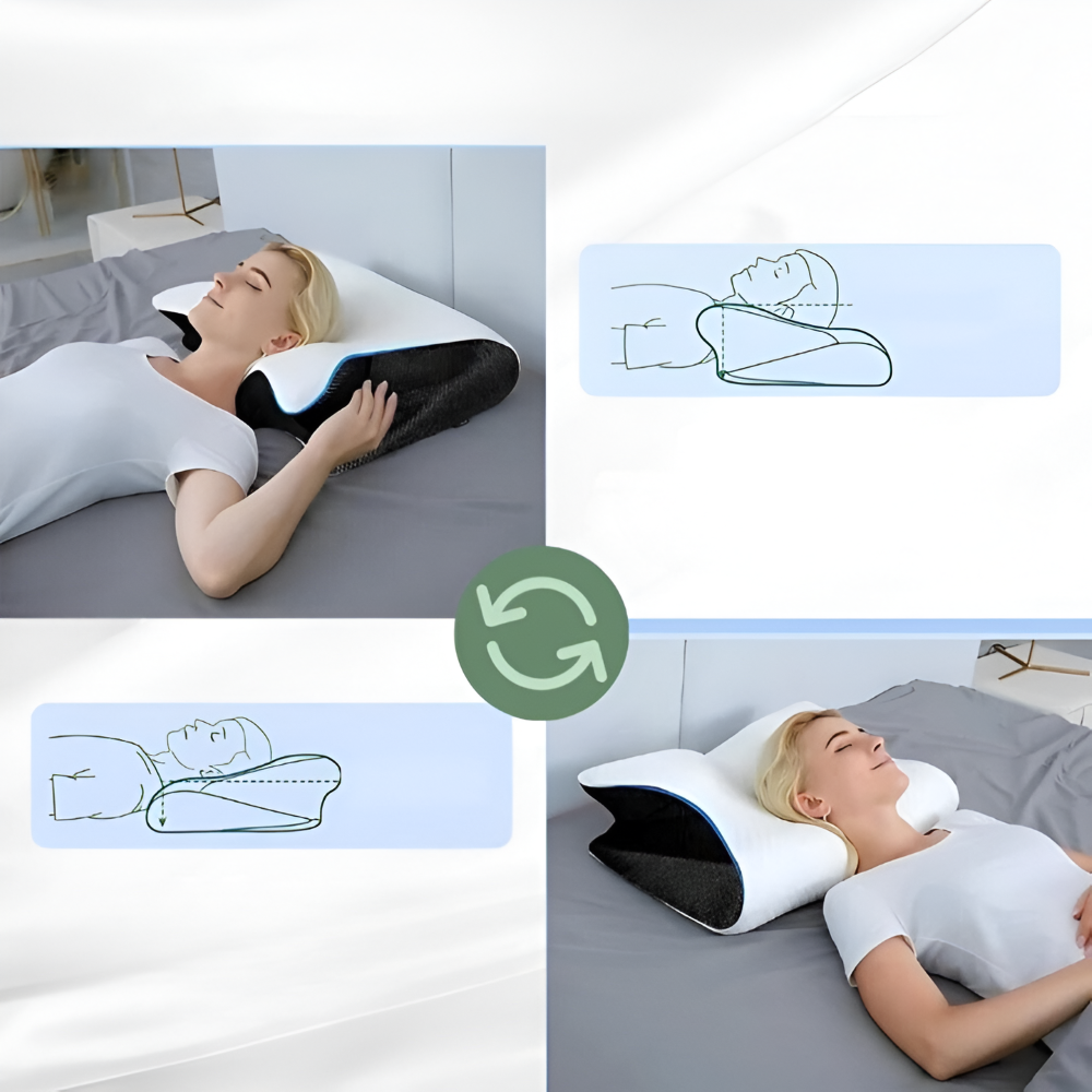 Premium Orthopädisches Kopfkissen für ultimativen Nackenstütze und Komfort