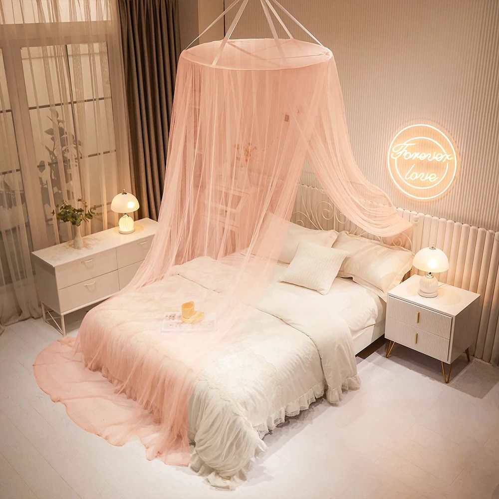Prinzessin Betthimmel für Kinderzimmer | Weiches Polyester, Gemütlich 1