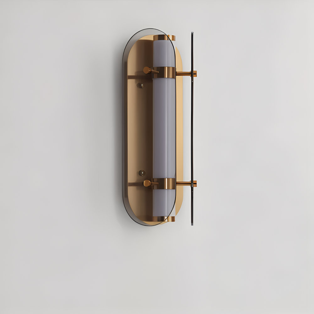 PrismGlos Wandleuchte - Glas Wandleuchte - Ellipse Wandleuchte Design - Moderne Wandleuchten LED