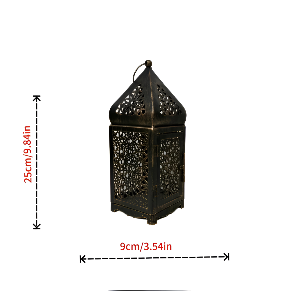 Quaint Arabesque Kerzenhalter - Dekorative Metall Kerzenlaterne