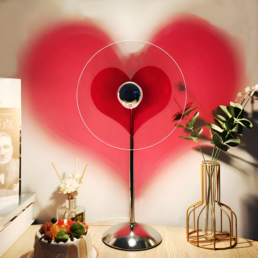 Rays Tischlampe - Retro Disc LED Tischlampe