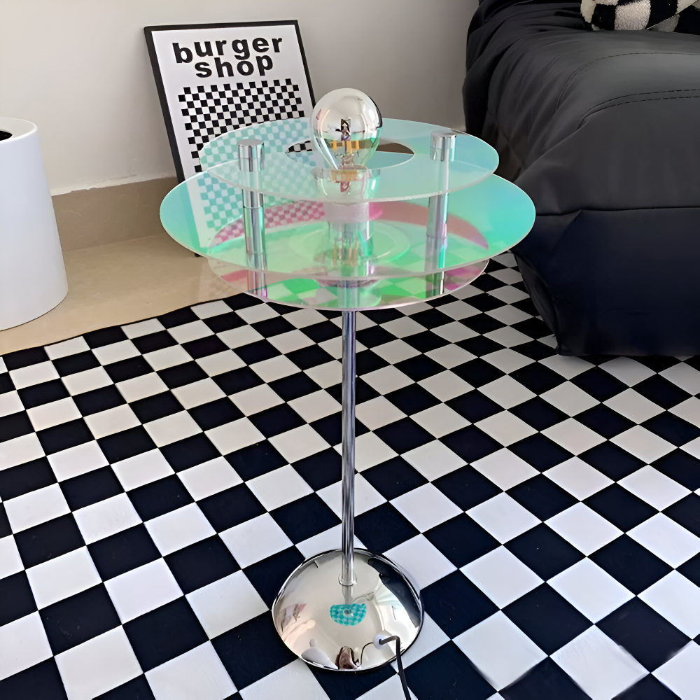 Rays Tischlampe - Retro Disc LED Tischlampe