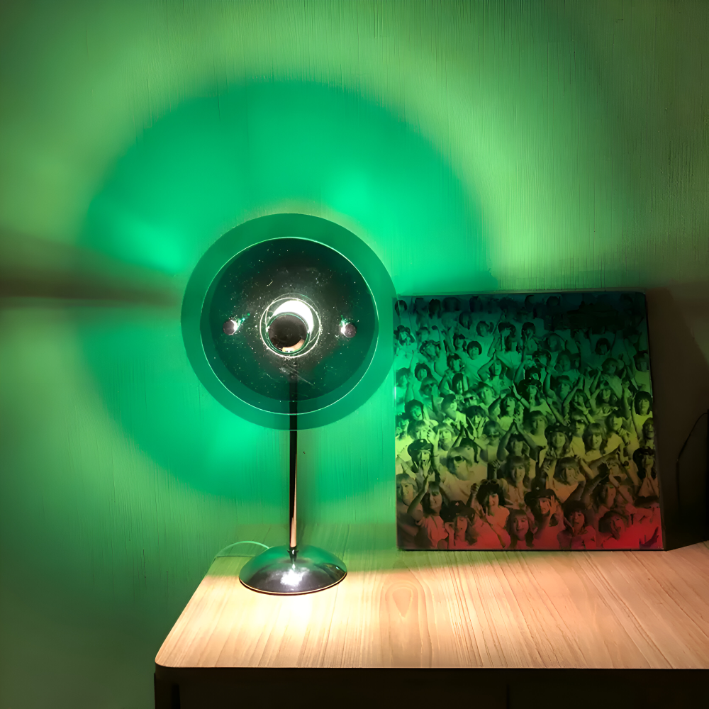 Rays Tischlampe - Retro Disc LED Tischlampe