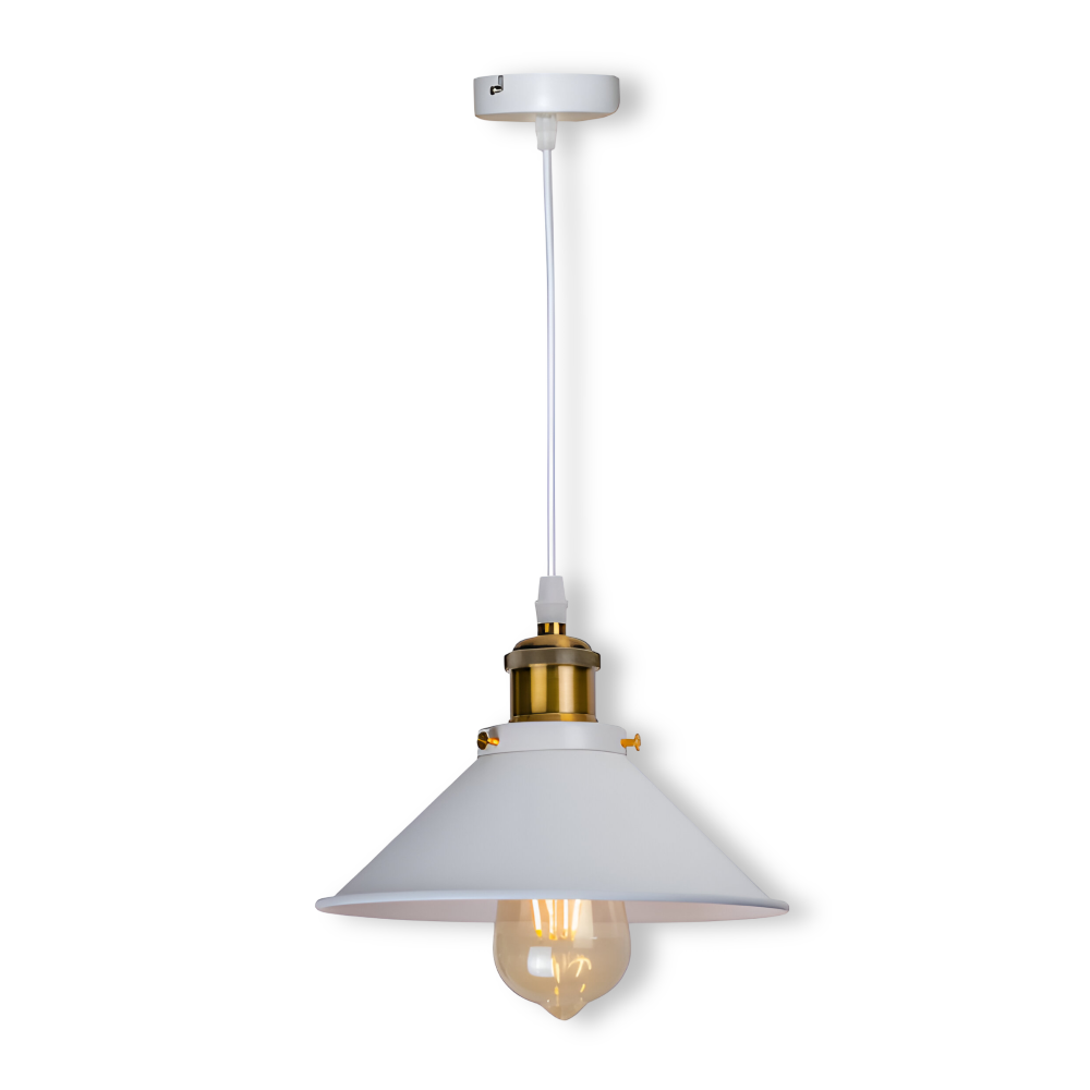 RetroDrop Hängelampe - Industrielle Pendelleuchte - Retro LED Industriebeleuchtung