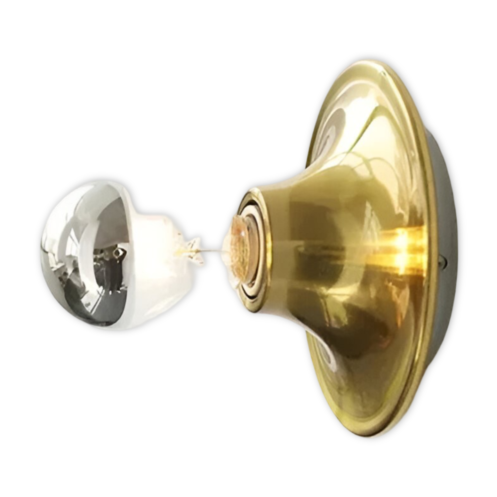 Industrielle Retro-Wandleuchte – Vintage-Lampe aus Eisen – Ø 15 cm mit E27-Fassung