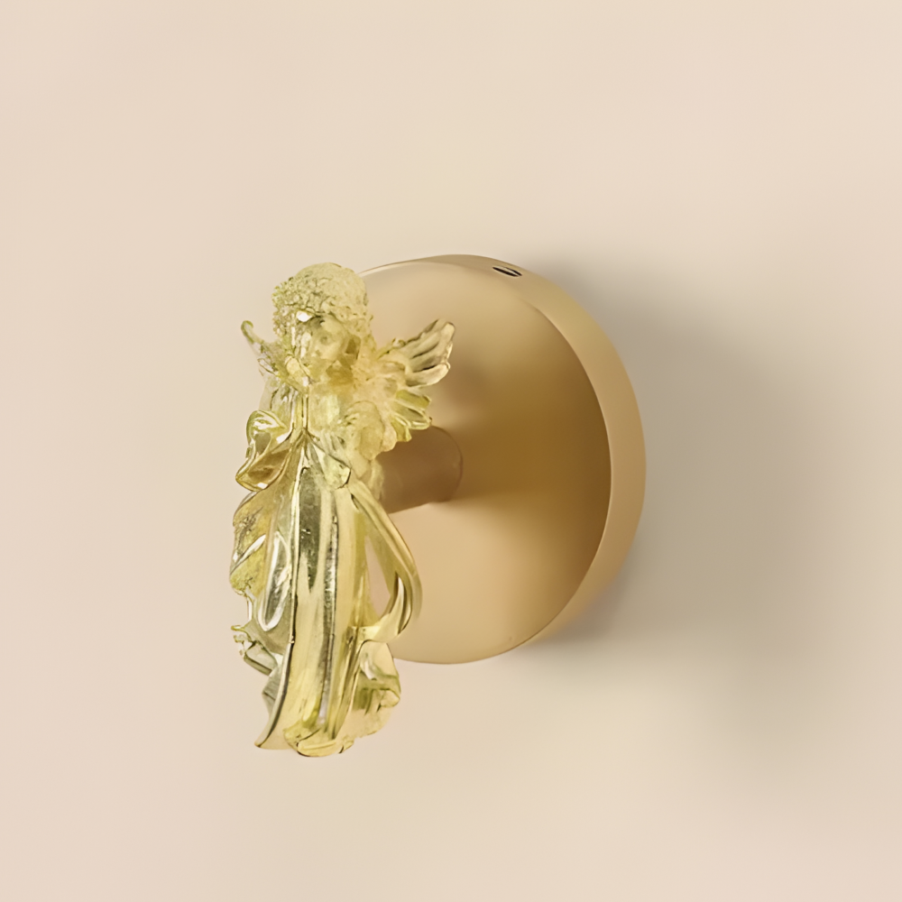 Rustikale Kleiderhaken mit Tiermotiven – dekorative Wandhaken aus Messing mit Golddetails