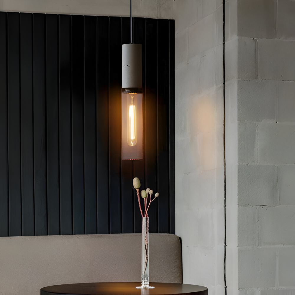 Rustic Pendelleuchte - Moderne Retro Schwarze Industrieleuchte - Verstellbare Hängelampe