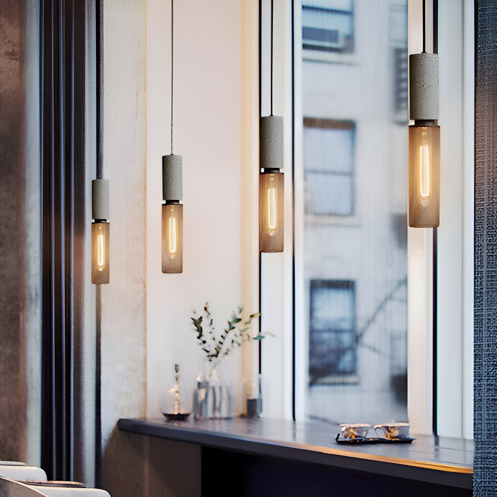 Rustic Pendelleuchte - Moderne Retro Schwarze Industrieleuchte - Verstellbare Hängelampe