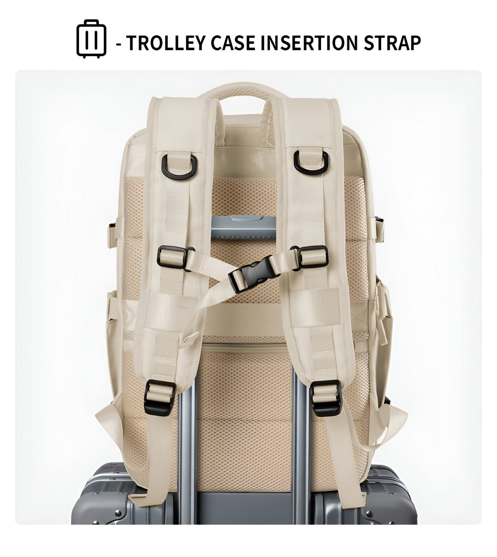 Savvy Multi-Compartment Reisetasche - Rucksack mit Schuhfach - Reise-Rucksack