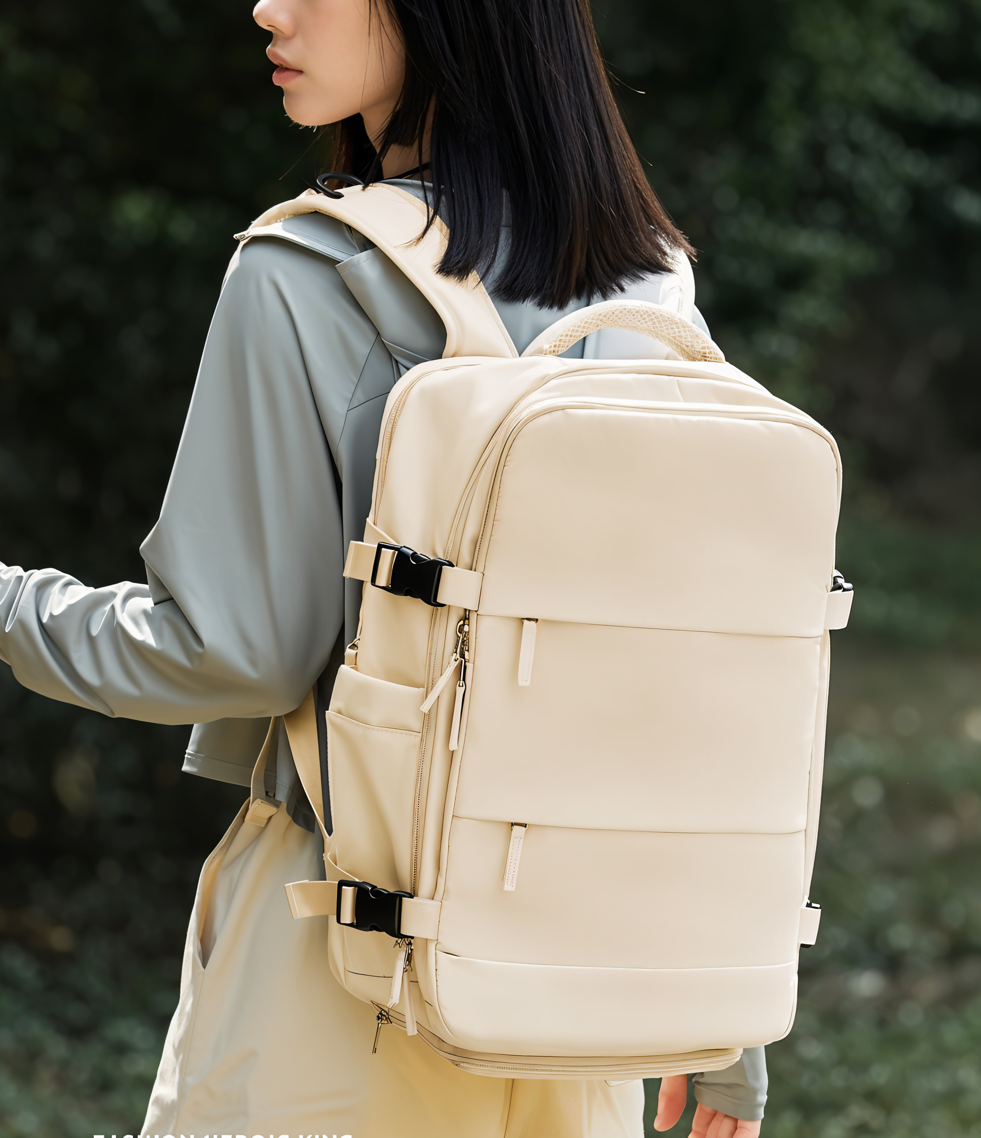 Savvy Multi-Compartment Reisetasche - Rucksack mit Schuhfach - Reise-Rucksack
