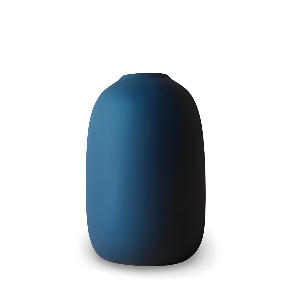 Skandinavische Keramikvase im Minimalismus-Stil | Elegante Dekoration für Ihr Zuhause