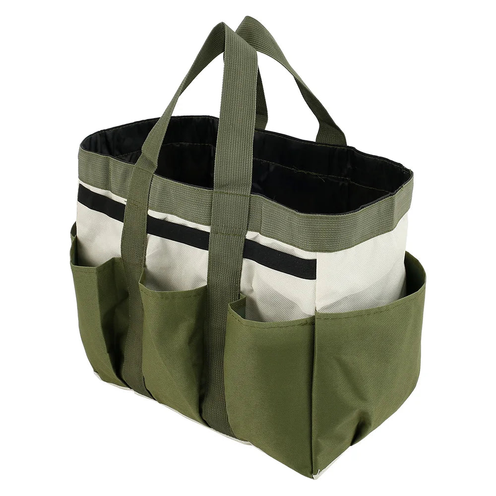 Garten Werkzeugtasche mit Fächern – Robuste Aufbewahrungstasche für Gartenwerkzeug, Pflanzenpflege & Outdoor