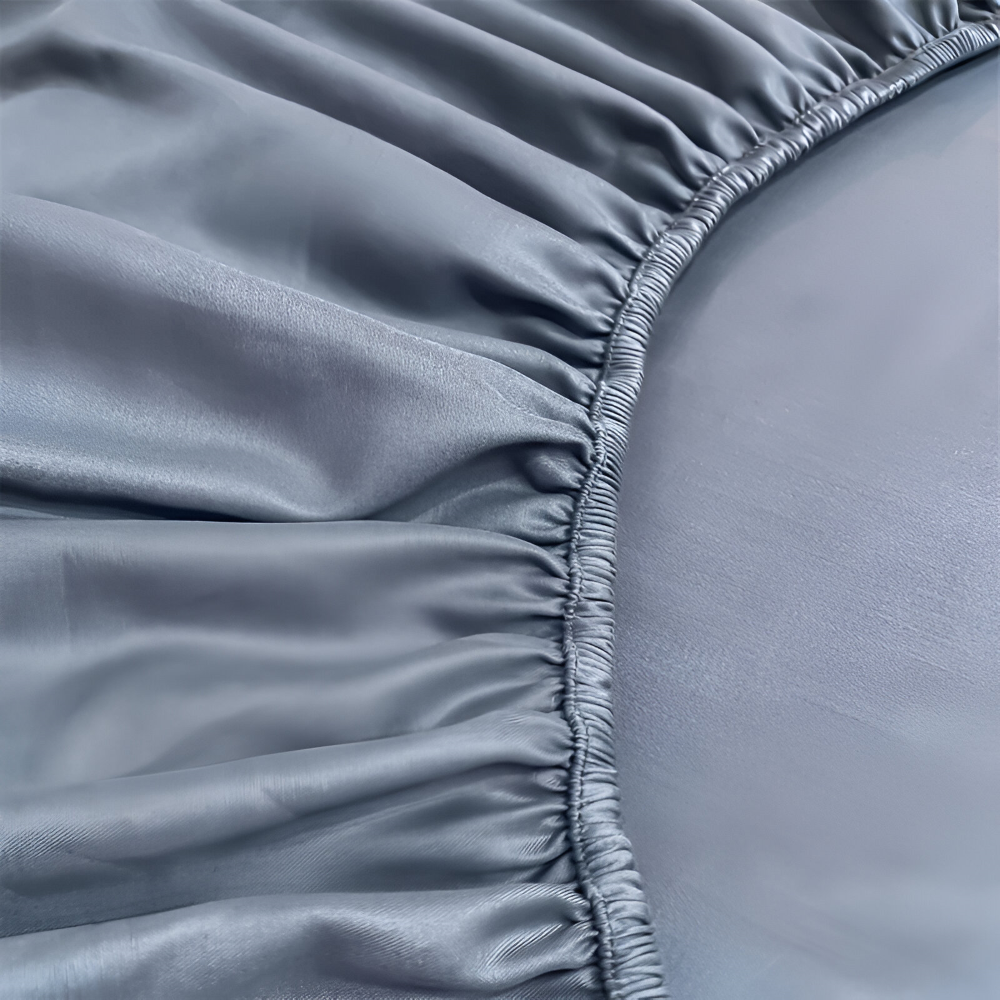 ShieldLush - Premium Weiches Baumwolle Spannbetttuch mit Elastischem Rand